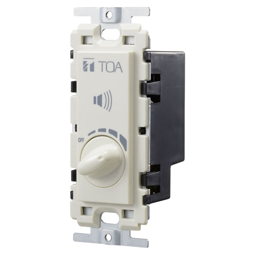 TOA AT-603AP 60W Flush-Mounted Wall Attenuator, Volume Control