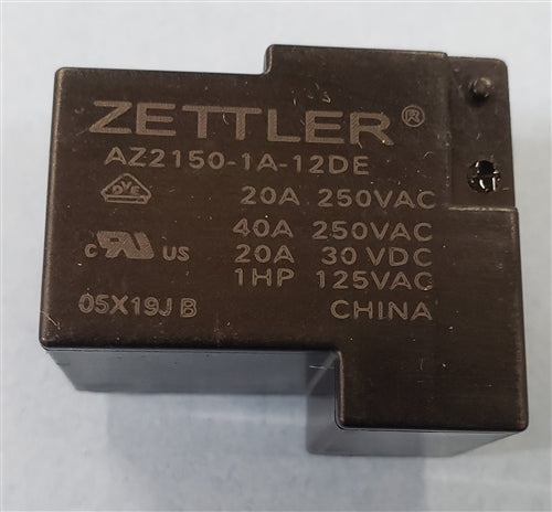 Zettler AZ2150-1A-12DE 12VDC PCB Appliance Relay SPST-NO Rated 40A 250VAC / 20A 30VDC