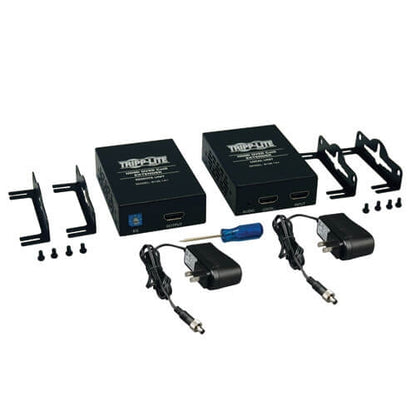 Tripplite B126-1A1 HDMI Over Cat5/Cat6 Extender Kit, Transmitter & Receiver for Video and Audio, Up to 150 Ft