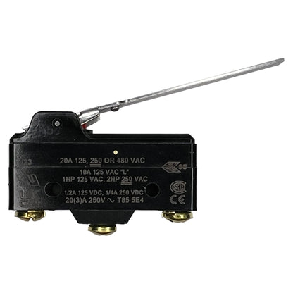 Honeywell BA-2RV-A2 Basic Limit Switch SPDT, Straight Lever, 20 Amps 125VAC, Micro Switch
