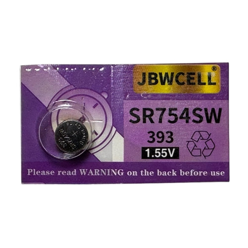 BAT393 1.5V Silver Oxide Watch Battery (SR48, SR754W, D393 Equivalent)