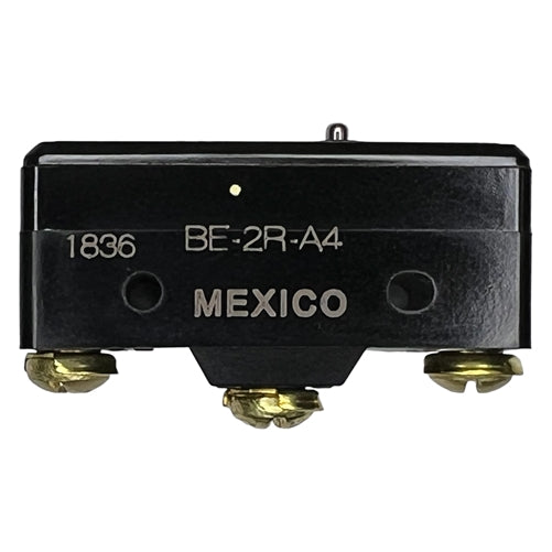 Honeywell BE-2R-A4 Basic Limit Switch with Pin Plunger, SPDT 25A/1HP 250VAC, with Screw Terminals, Micro Switch