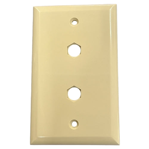 Provo WCP-4 Beige/Ivory Double Blank Plate *CLEARANCE*