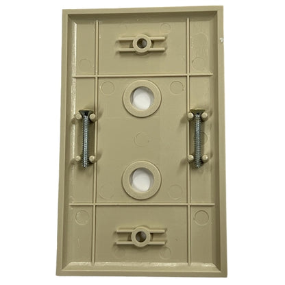 Provo WCP-4 Beige/Ivory Double Blank Plate *CLEARANCE*