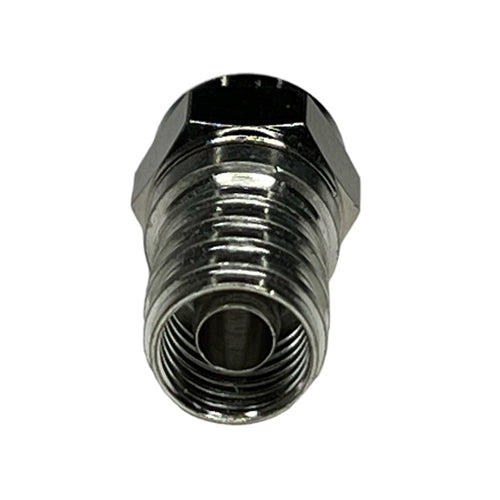 ABM F59CH F-Type Connector with Built-In Ring, for RG59
