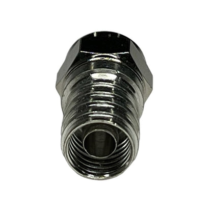 ABM F59CH F-Type Connector with Built-In Ring, for RG59