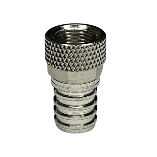 ABM F59IS/K F-Type Connector for RG59 w/Knurled Nut