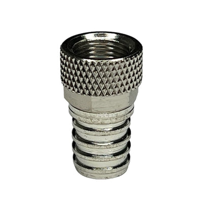 ABM F59IS/K F-Type Connector for RG59 w/Knurled Nut
