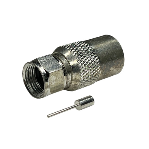 ABM F11S/K F-Type Connector with Pin *Use WS29 Crimper*