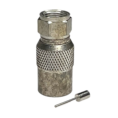 ABM F11S/K F-Type Connector with Pin *Use WS29 Crimper*