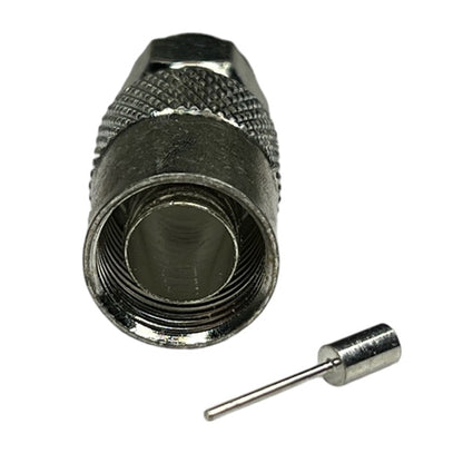 ABM F11S/K F-Type Connector with Pin *Use WS29 Crimper*