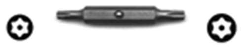 Circuit-Test BIT-ST20-25 Security Torx Star #20,#25 Replacement Bit for CT-1100
