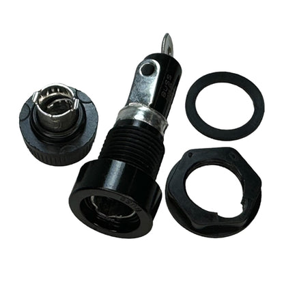 Bussmann BK/HKP Panel-Mount Fuseholder for 1/4" x 1-1/4" Fuses, 30A/250V 105C, Solder Terminals