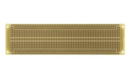 BPS Busboard BR1 Solderable PCB Breadboard for Permanent 830 Tie-Point Breadboard Projects, 179mm x 47mm (7.05" x 1.85")