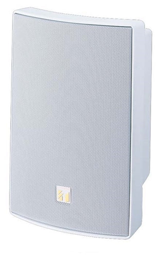 TOA BS-1030W 30W 12cm Dynamic Cone 2-WAY Bass Reflex White Speaker, 70V/8OHM, Metal Grill