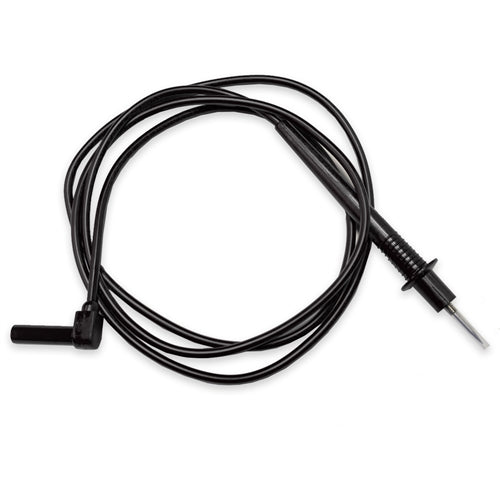 Mueller BU-2241-D-48-0 Multiple Feature Test Prod to Right-Angle Shrouded Banana Plug, Black