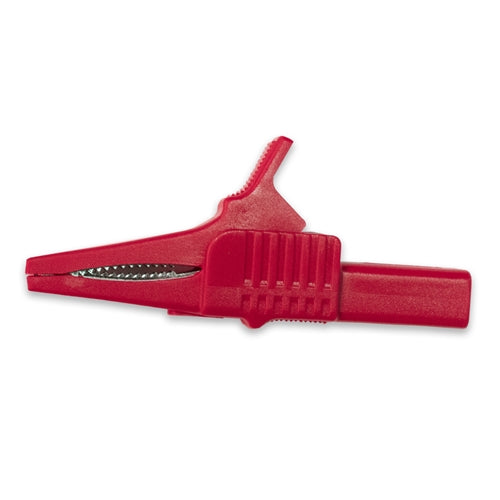 Mueller BU-65-2 Fully Insulated Alligator Clip, UL Listed, 30AMP, Red