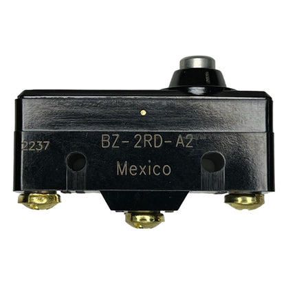 Honeywell BZ-2RD-A2 Premium Large Basic Limit Switch with Overtravel Plunger, SPDT 15A/125VAC 0.5A/125VDC, Micro Switch
