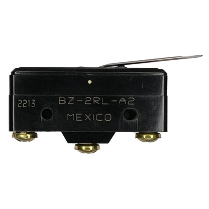 Honeywell BZ-2RL-A2 Premium Large Basic Limit Switch with Lever, SPDT 15A/125VAC 0.5A/125VDC, Micro Switch