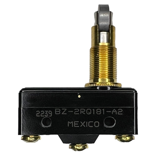 Honeywell BZ-2RQ181-A2 Premium Large Basic Limit Switch w/Overtravel Plunger, SPDT 15A/125VAC 0.5A/125VDC, Micro Switch