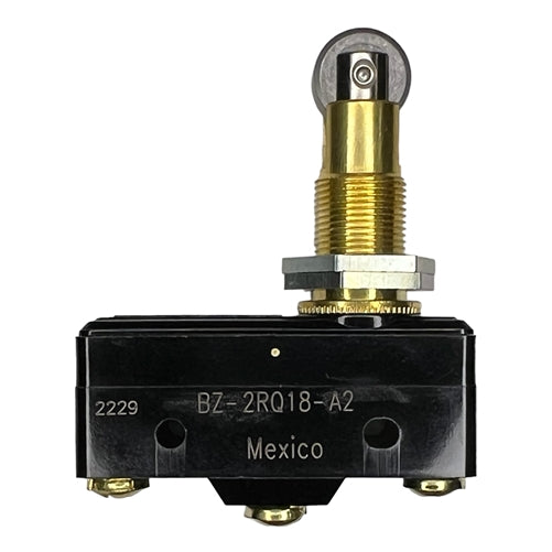 Honeywell BZ-2RQ18-A2 Premium Large Basic Limit Switch w/Overtravel Plunger, SPDT 15A/125VAC 0.5A/125VDC, Micro Switch