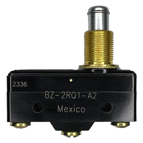 Honeywell BZ-2RQ1-A2 Premium Large Basic Limit Switch with Overtravel Plunger, SPDT 15A/125VAC 0.5A/125VDC, Micro Switch