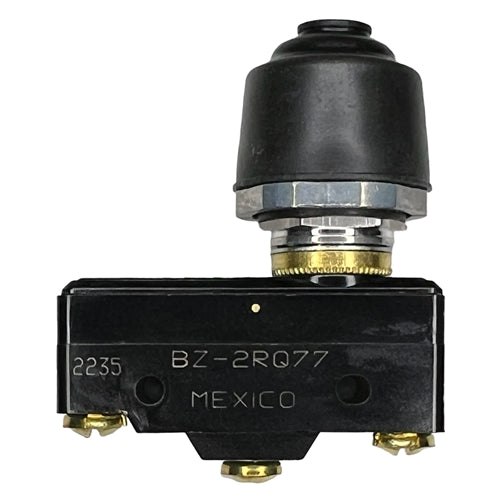 Honeywell BZ-2RQ77 Premium Large Basic Limit Switch with Overtravel Plunger, SPDT 15A/125VAC 0.5A/125VDC, Micro Switch