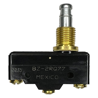 Honeywell BZ-2RQ77 Premium Large Basic Limit Switch with Overtravel Plunger, SPDT 15A/125VAC 0.5A/125VDC, Micro Switch
