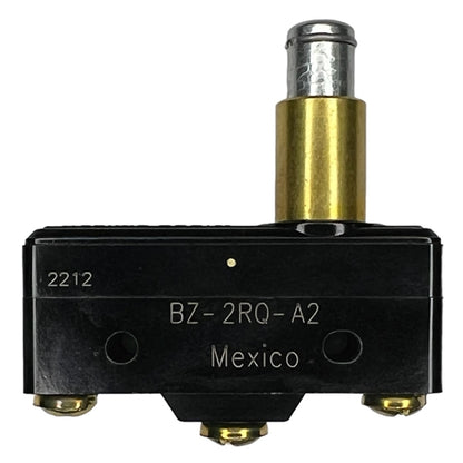 Honeywell BZ-2RQ-A2 Premium Large Basic Limit Switch with Overtravel Plunger, SPDT 15A/125VAC 0.5A/125VDC, Micro Switch