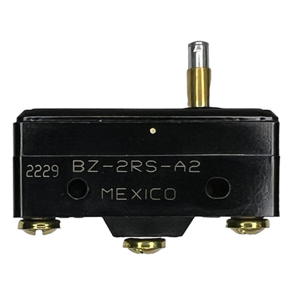 Honeywell BZ-2RS-A2 Premium Large Basic Limit Switch with O Vertravel Plunger, SPDT 15A/125VAC 0.5A/125VDC, Micro Switch