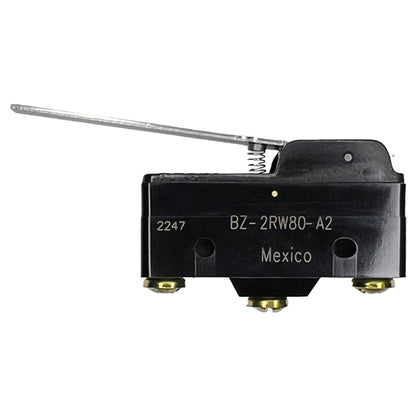 Honeywell BZ-2RW80-A2 Premium Large Basic Limit Switch with Straight Lever, SPDT 15A/125VAC 0.5A/125VDC, Micro Switch