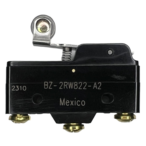 Honeywell BZ-2RW822-A2 Premium Large Basic Limit Switch with Roller Lever, SPDT 15A/125VAC 0.5A/125VDC, Micro Switch