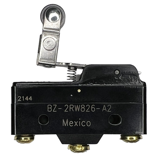 Honeywell BZ-2RW826-A2 Premium Large Basic Limit Switch with Roller Lever, SPDT 15A/125VAC 0.5A/125VDC, Micro Switch