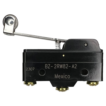 Honeywell BZ-2RW82-A2 Premium Large Basic Limit Switch with Roller Lever, SPDT 15A/125VAC 0.5A/125VDC, Micro Switch