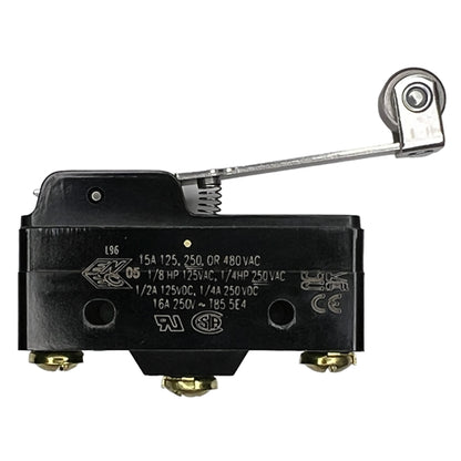 Honeywell BZ-2RW82-A2 Premium Large Basic Limit Switch with Roller Lever, SPDT 15A/125VAC 0.5A/125VDC, Micro Switch
