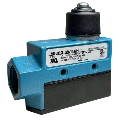 Honeywell BZE6-2RN Enclosed Medium-Duty Limit Switch, Top Plunger, 1NC 1NO SPDT 15A/125VAC 0.5A/125VDC, 14NPT Conduit