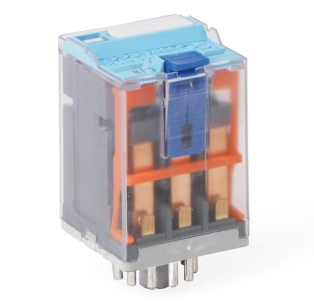 Releco C3-A30X/AC120V Relay 120VAC 3PDT 11 Pin Octal, 10A@250VAC/30VDC with LED Indicator