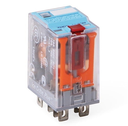 Releco C7-A20FX/DC12V Relay 12VDC DPDT 8 Pin, 10A@250VAC/30VDC with Free Wheeling Diode