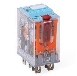 Releco C7-A20X/DC12V Relay 12VDC DPDT 8 Pin, 10A@250VAC/30VDC with LED Indicator