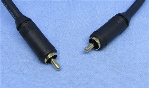 Philmore CA94 Digital Audio/Video RCA Cable Male-Male, 6' Length