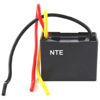 NTE CFC-5/8.2 (5uF/8.2uF) 125/250V 3 Wire Ceiling Fan Capacitor