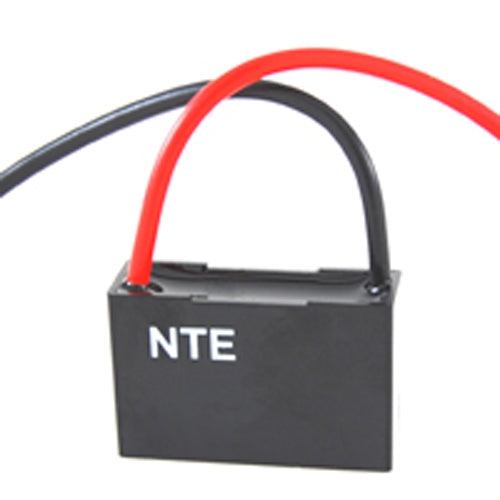 NTE CFC-2 (2.0uF) 125/250VAC 2 Wire Ceiling Fan Capacitor