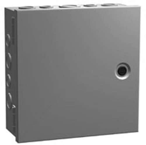 Hammond CHKO10104 Steel Enclosure with Hinged Lid (10" x 10" x 4") NEMA Type 1 & IEC 60529, IP20