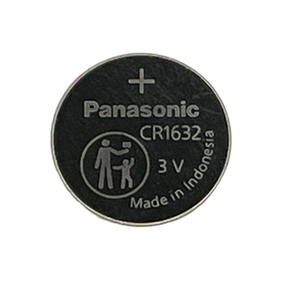 Panasonic CR1632 3V/3 Volt Lithium Coin Cell Battery, 16mm Diameter, 10 Year Shelf Life