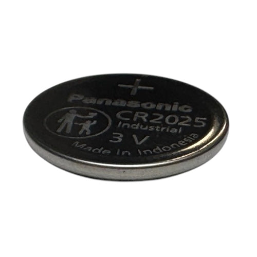 Panasonic CR2025 3V Lithium Button Cell Battery (DL2025, ECR2025, KCR2025, KECR2025-1, KL2025 Equivalent)