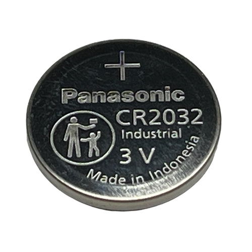 Panasonic CR2032 3V Lithium Button Cell Battery (DL2032, ECR2032, KCR2032, BR2032, LF-1/2V, KL2032 Equivalent)