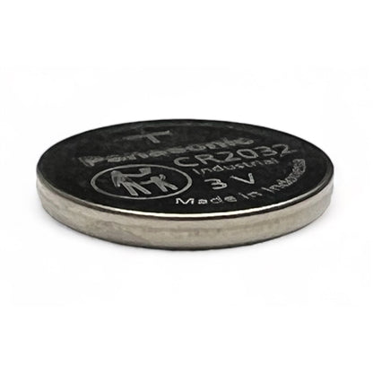 Panasonic CR2032 3V Lithium Button Cell Battery (DL2032, ECR2032, KCR2032, BR2032, LF-1/2V, KL2032 Equivalent)