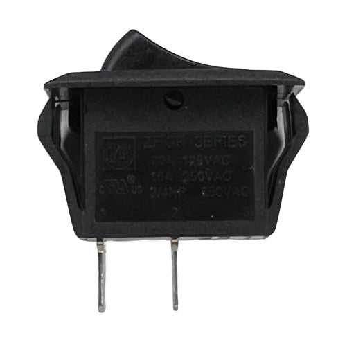 ZF Electronics CRE22F2FBBNE Rocker Switch SPST On-Off, 20A@125VAC / 16A@250VAC, On/Off Markings, QC Terminals
