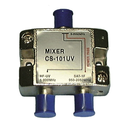 Philmore CS101UV Diplexer Uhf/VHF Satellite Combiner / Splitter, 5-2000MHz