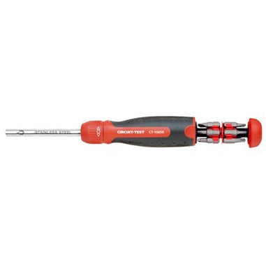Circuit-Test CT-1065R 13-in-1 Multi-Bit Magnetic Ratchet Screwdriver